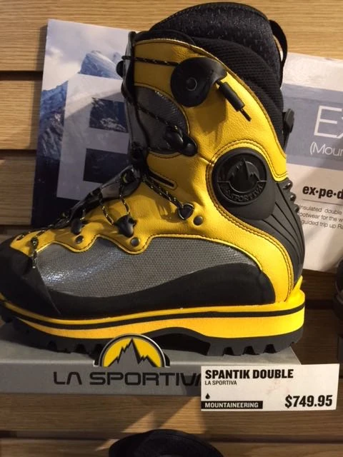 $750 for a pair of hiking boots. I&rsquo;d ralther use my old boots and buy a plane ticket to Swizerland and hike in the Swiss Alps instead. 