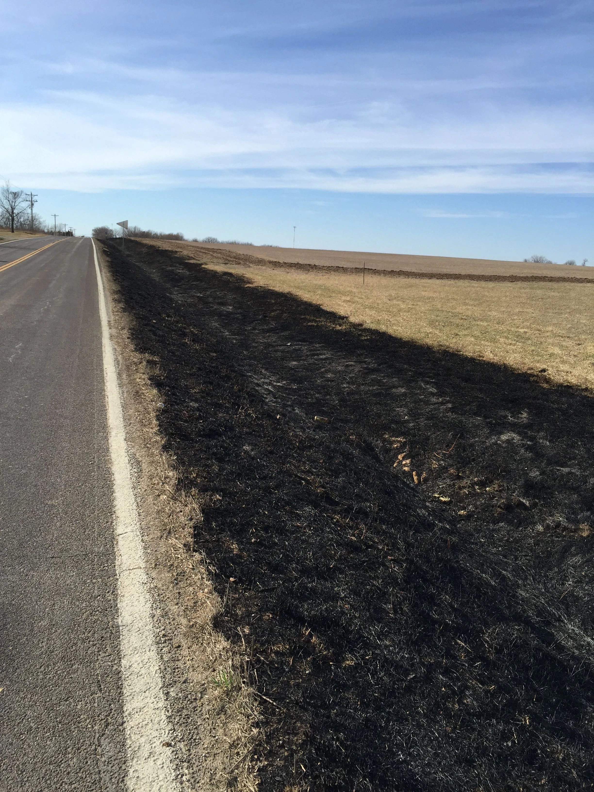 The only seem to burn ditches around where I live.