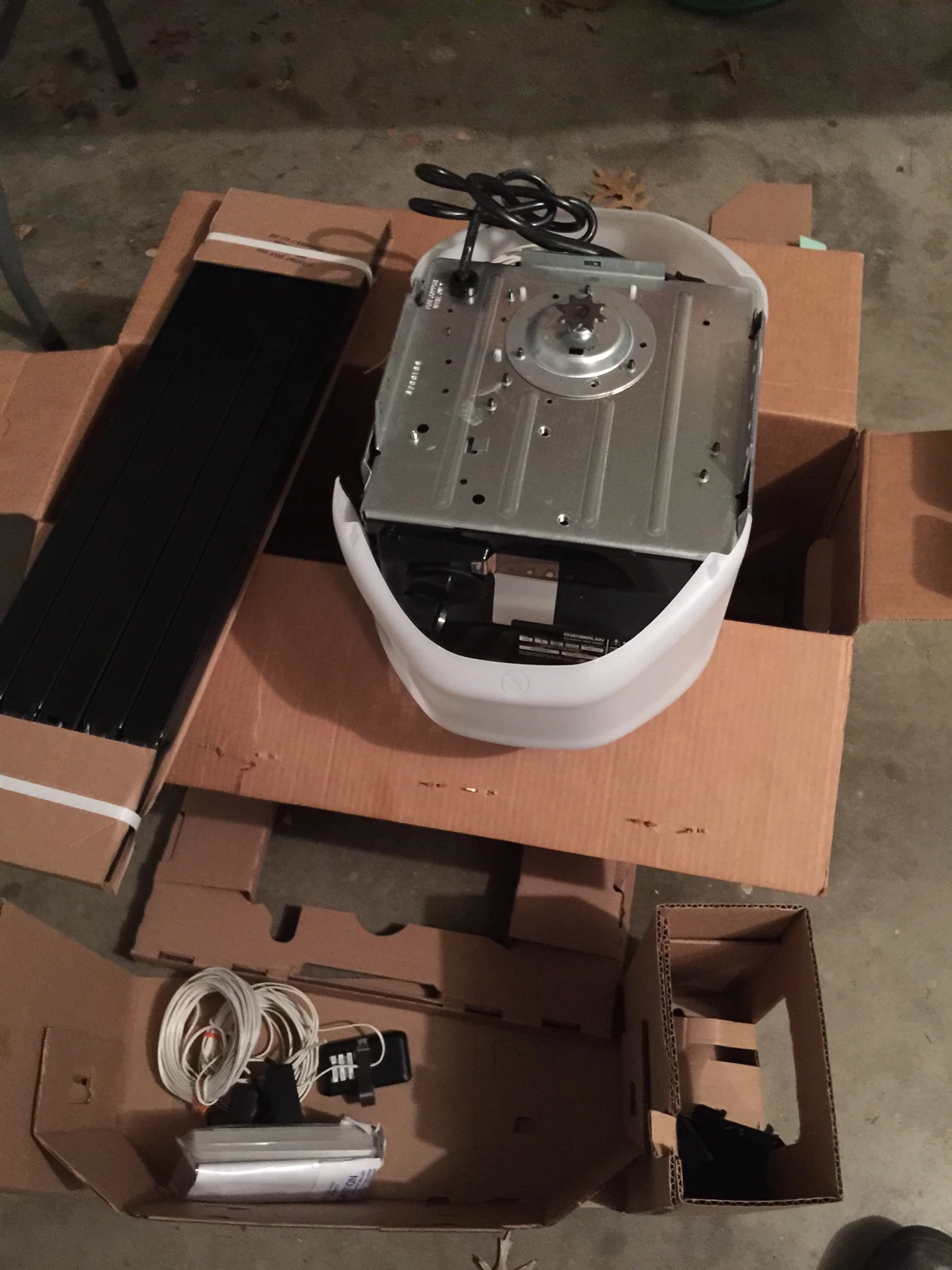 New head unit. I hate throwing good stuff away because it is still repairable, but without the correct replacement part, it is valueless.