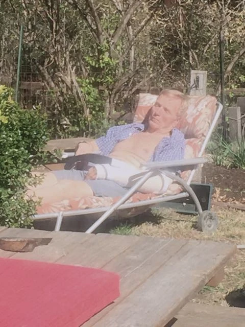 Dennis has been taking a mid-day nap ever since he shattered his elbow. Doesn&rsquo;t seem extreme.