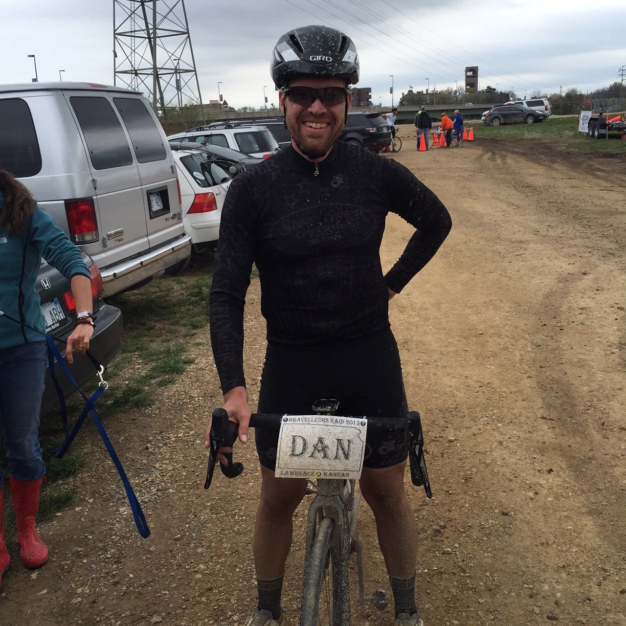 Dan Hughes was all smiles when he finished.