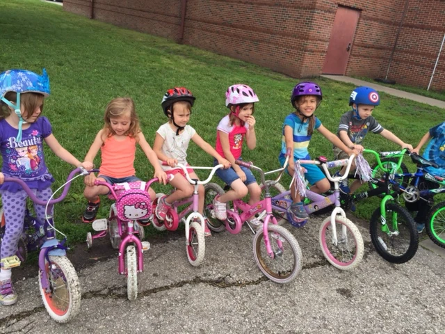 Future field of racers. Pretty cute.