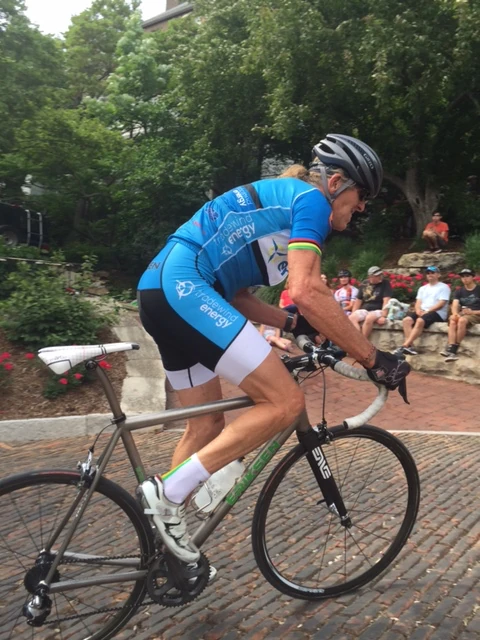 My arms were trying to make up for the lack of power of my legs.