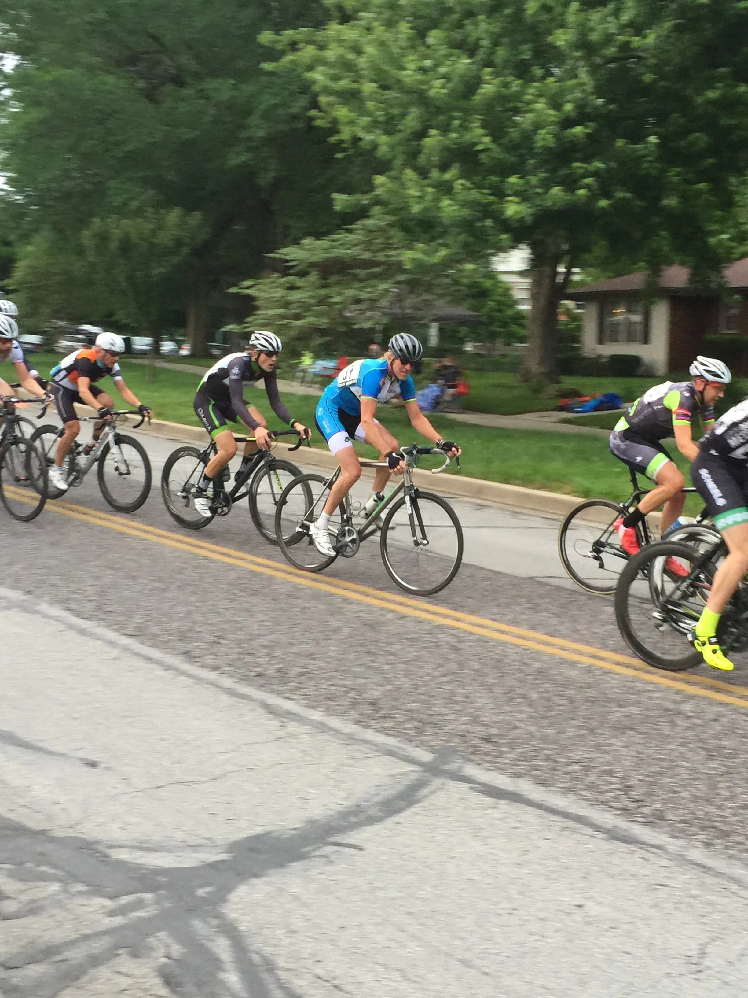 Just riding along saying hi.