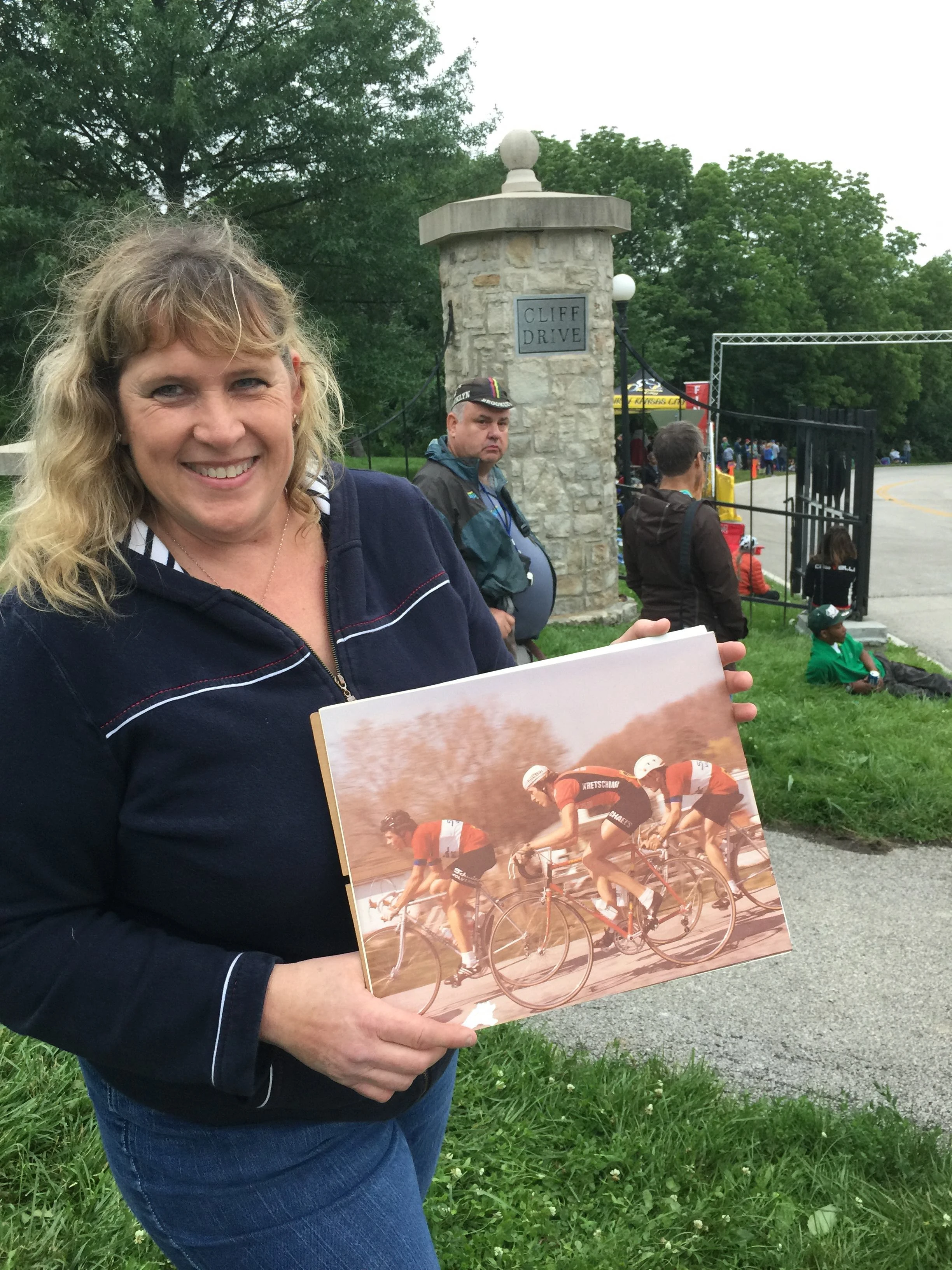 Here is Janet with the photo.