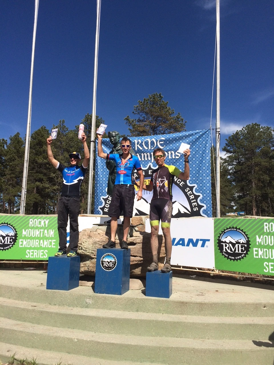 My friend, Vincent Davis, also won yesterday. A 50 mile MTB race in Colorado. It might be hard keeping up with him there with little oxygen.