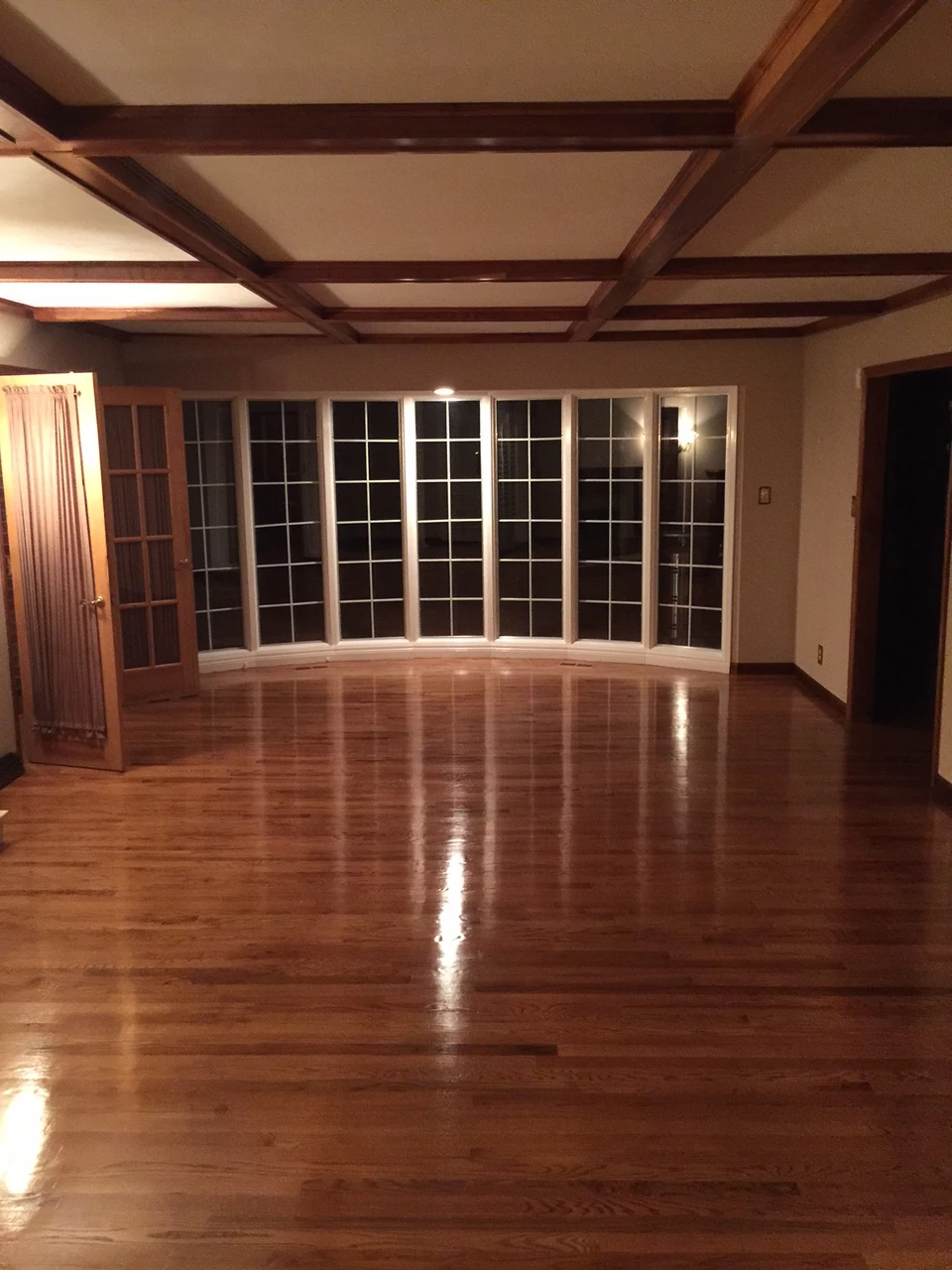 Their new house is just a couple blocks from mine and seems pretty huge empty.