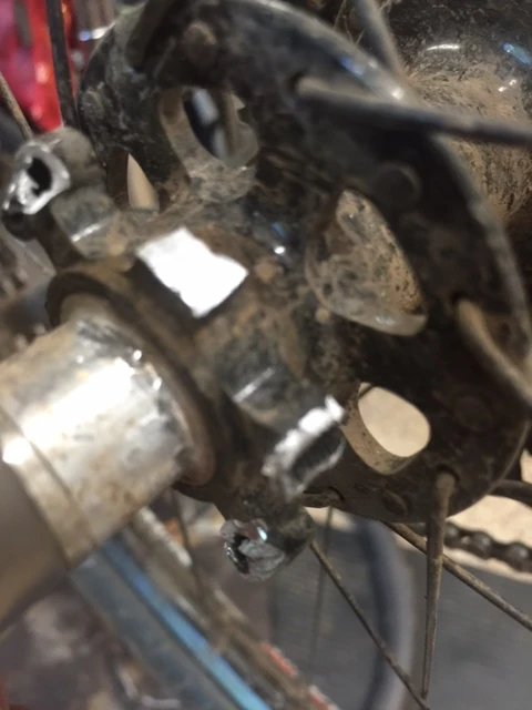 My rear hub. WTF?