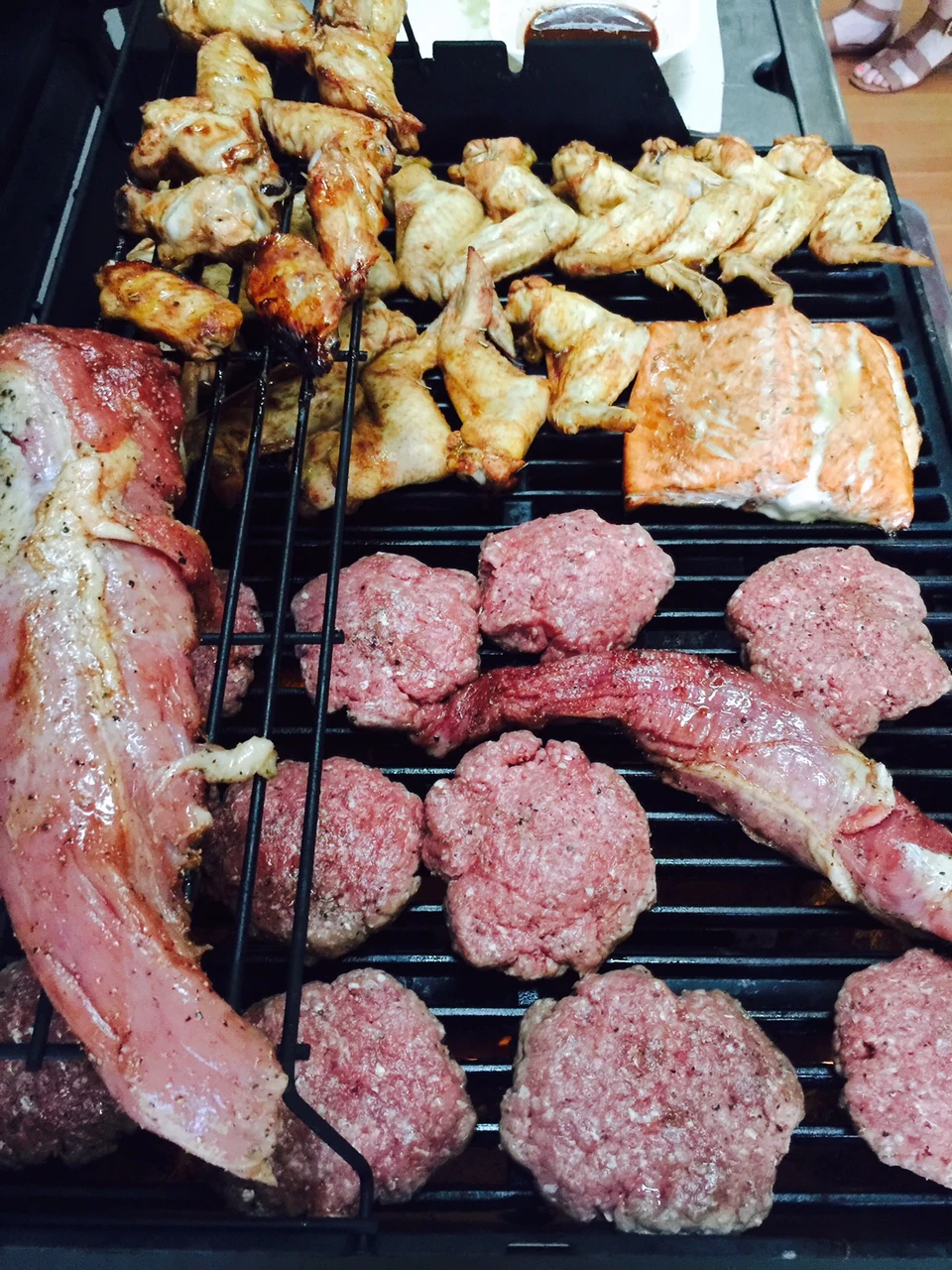 Lots of different choices of meats.