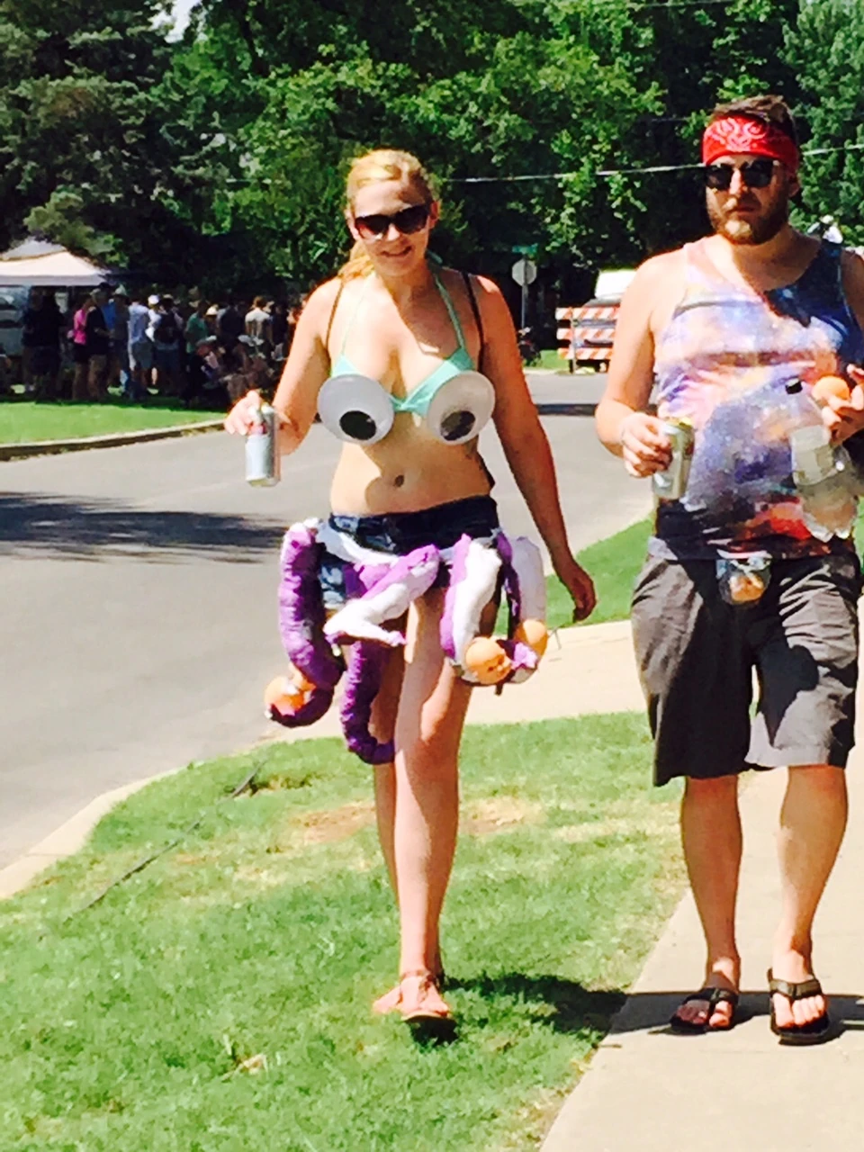 The people walking to the race added to the pre-race &ldquo;excitement&rdquo;.