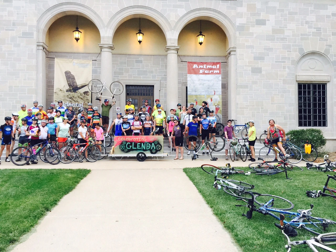 Group shot at the University.