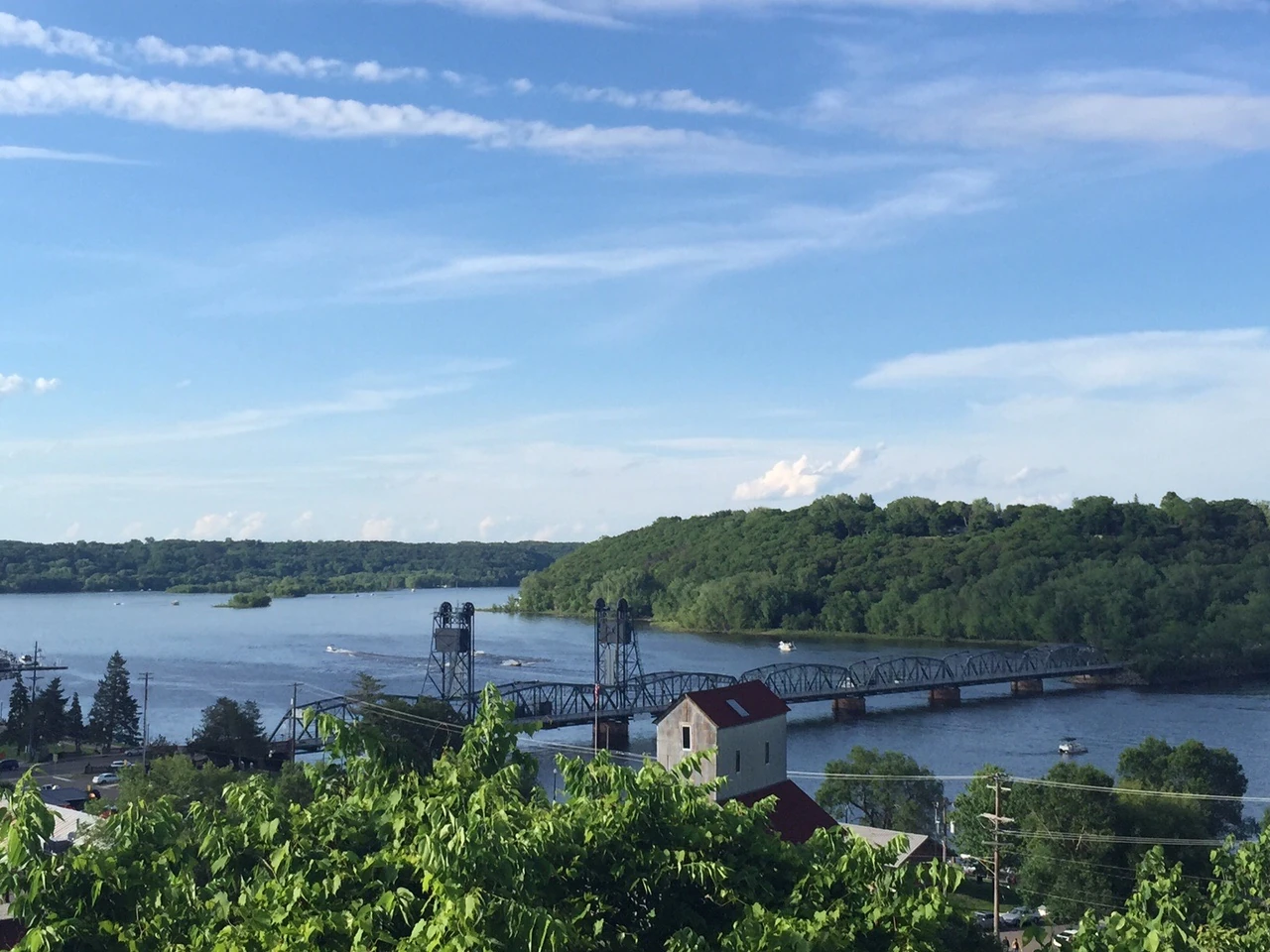 Stillwater from up on the hill.