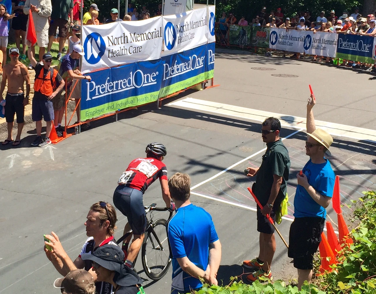 Joseph Schmalz had a super weekend, winning the road race in Menomonie on Saturday, the riding off the front some in Stillwater.