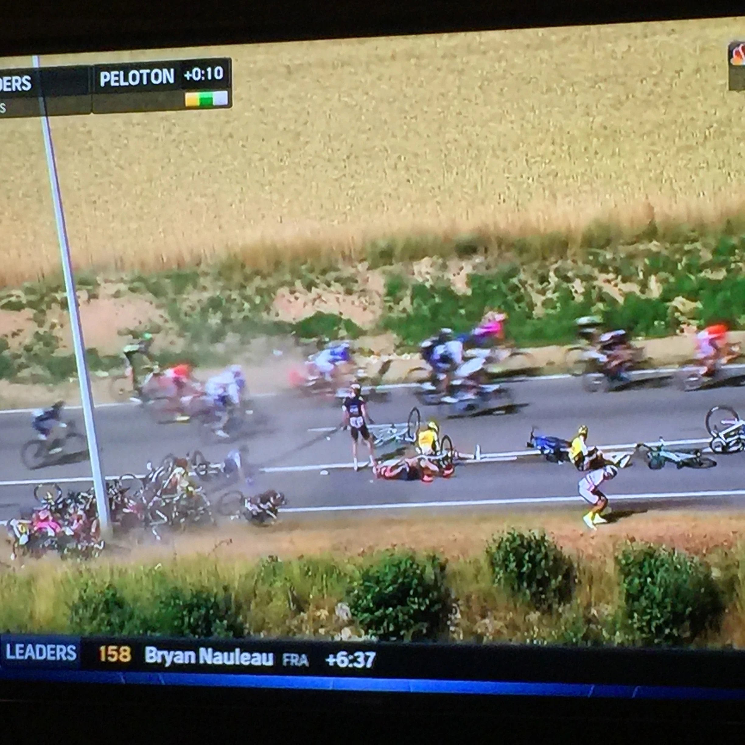 Carnage at the Tour.