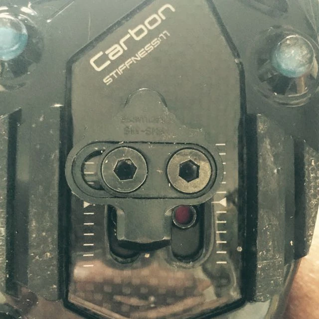 Moved my cleat all the way over so my shoe is as close to the cranks as possible.