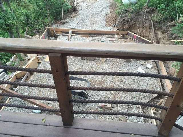 Pad setup for a new shop at Kent’s house.