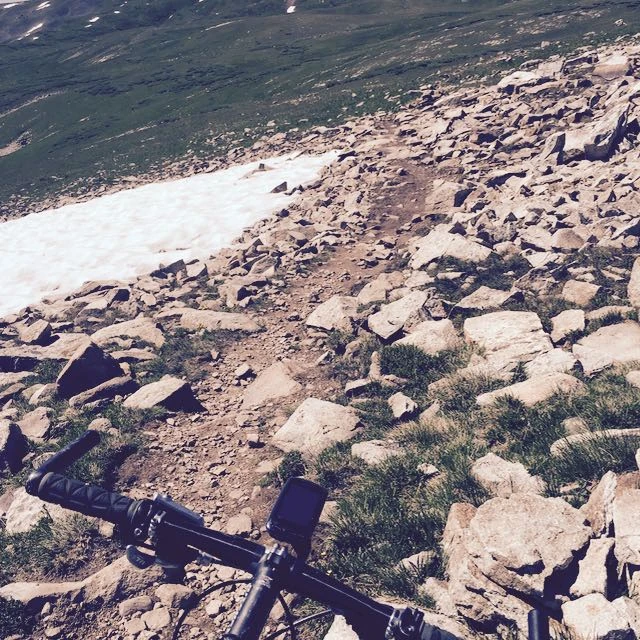 I got a ton better descending yesterday. I started riding more relaxed, thus faster.