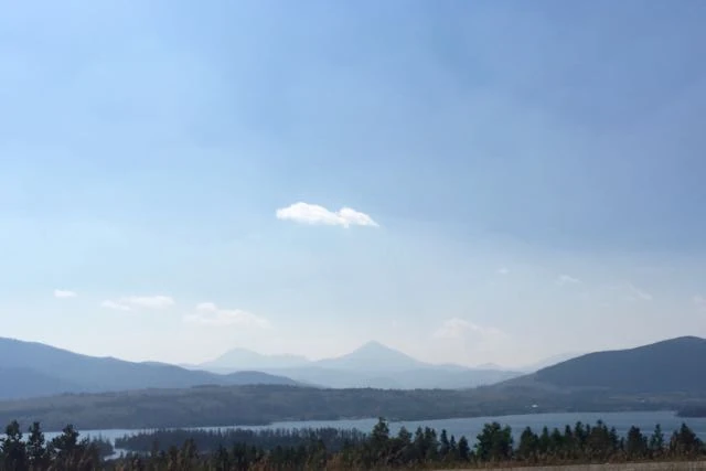 The air in Summit County is pretty bad. You can&rsquo;t really smell the smoke, but it is everywhere.