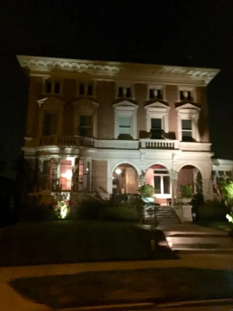 This photos at night don&rsquo;t do the houses justice.