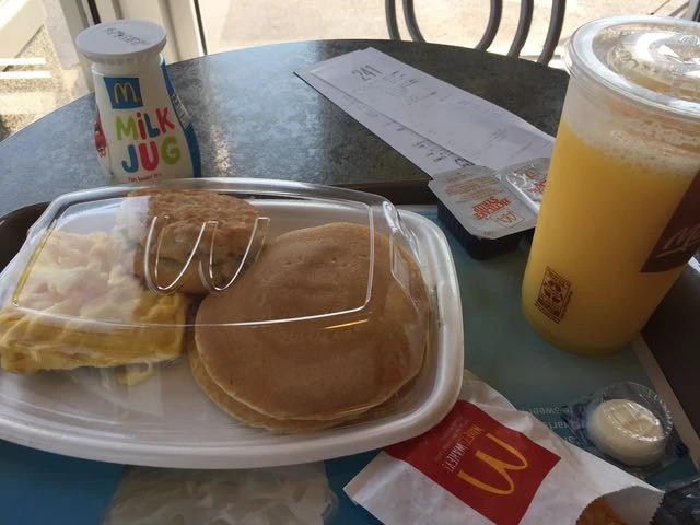 Breakfast of champions.