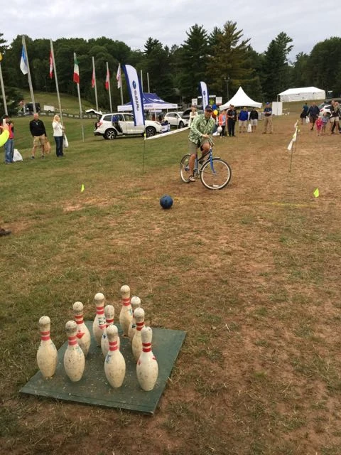 Fun activities at registration.