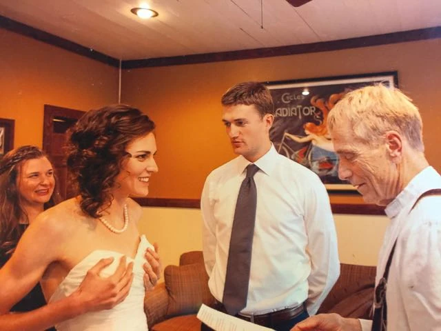 Gwen smeared everyone in the ITU race yesterday, making it a clean sweep on the season. So, she is probably super busy today so I thought I&rsquo;d sneak in this pre-wedding photo from last fall in today.