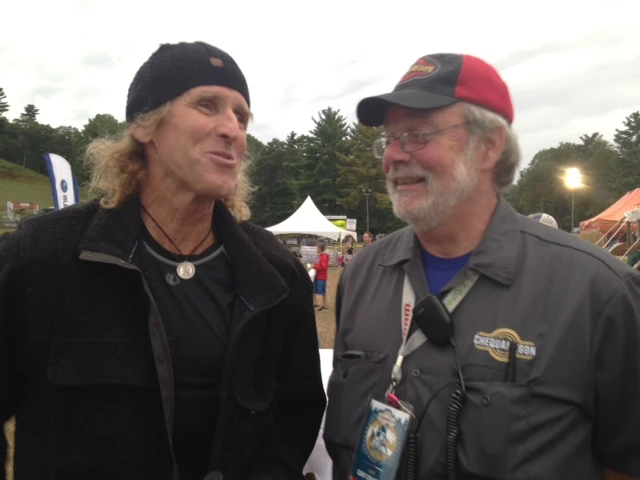 Gary and I last night.