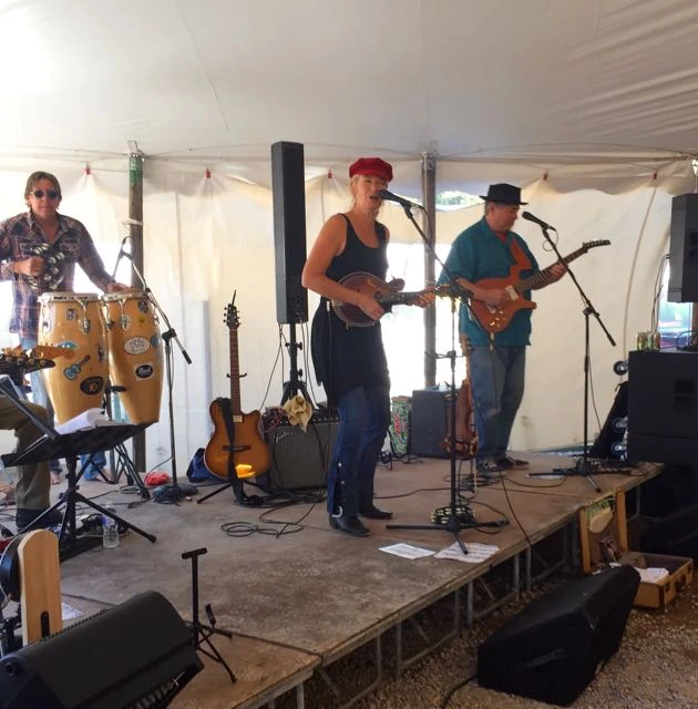 Molly playing in the tent. I could listen to her all day.