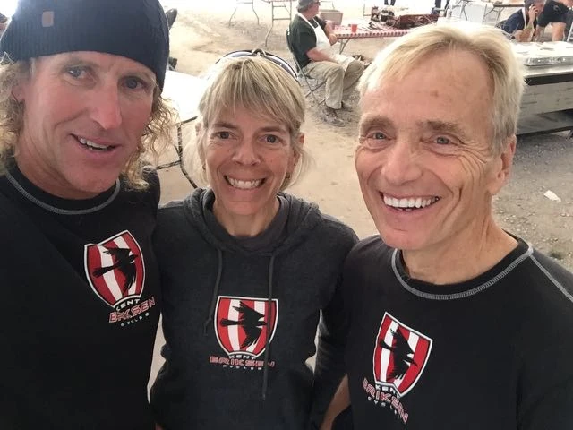 Dennis, Katie and I after.