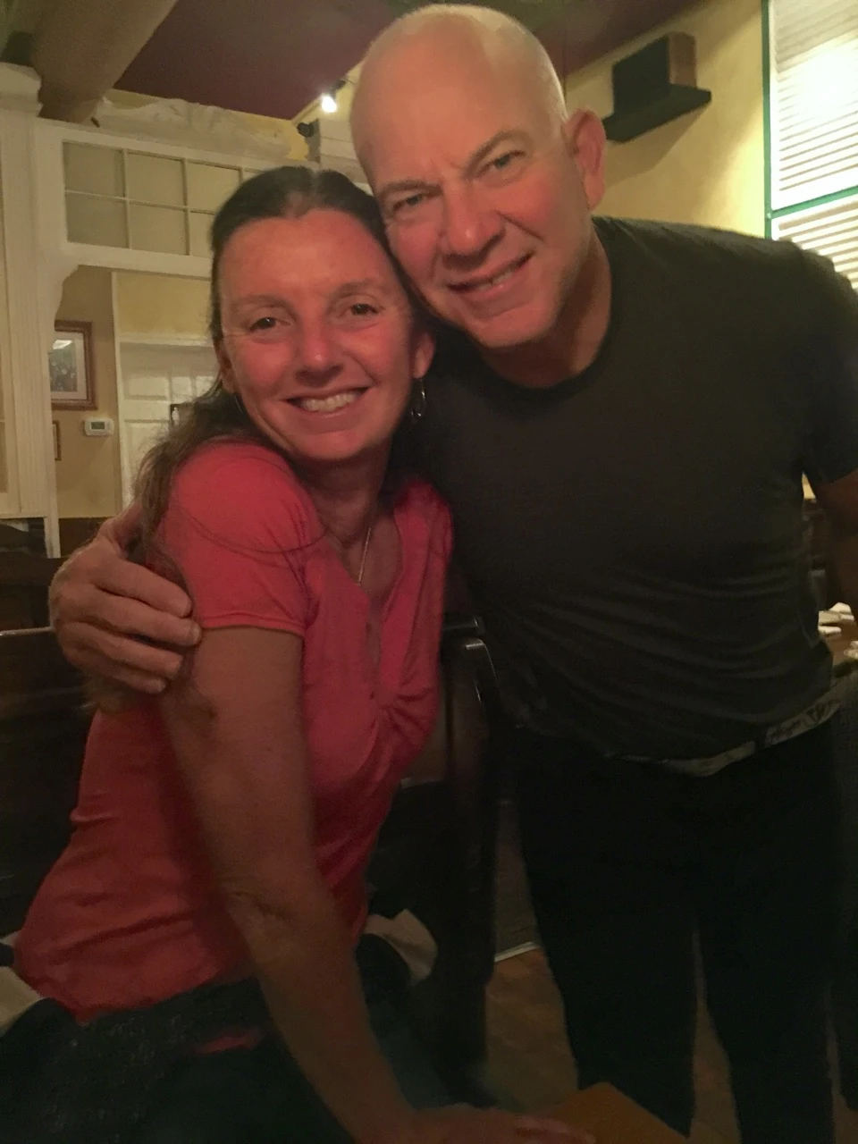 Bob Roll stopped by our table to talk a couple nights ago. Same old Bob.