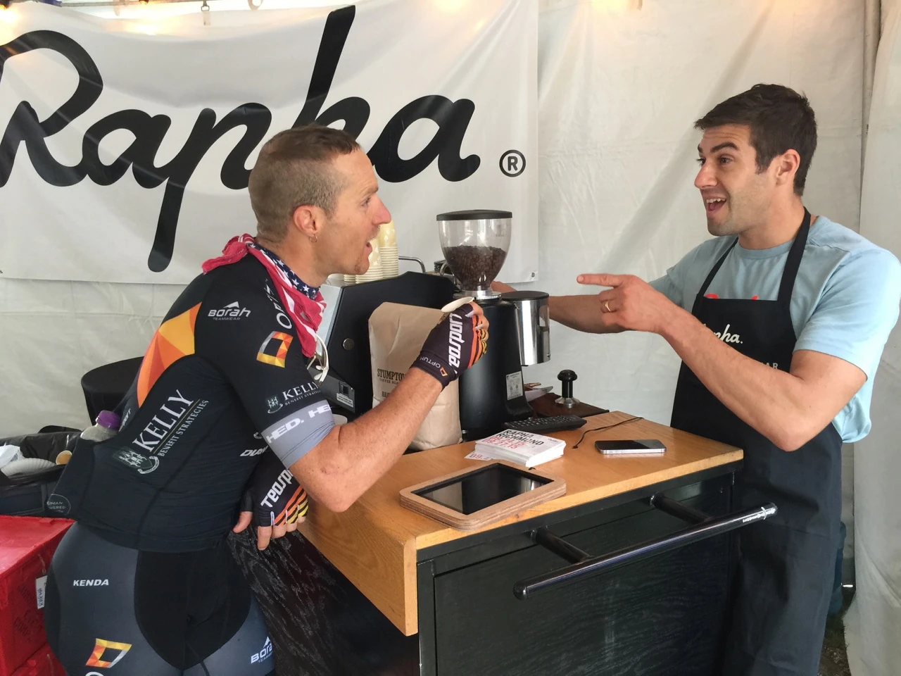 I met up with Brad Huff out riding a couple days ago. Brad &ldquo;bought&rdquo; me a coffee when we got back from Richmond.