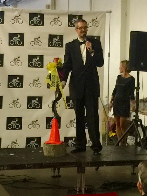 Seth is action at the Wanky awards.