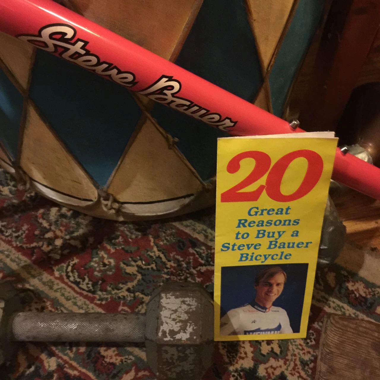 Michael has a production Bauer frame laying here. He wants to sell it. It&rsquo;s from 1988. NOS.