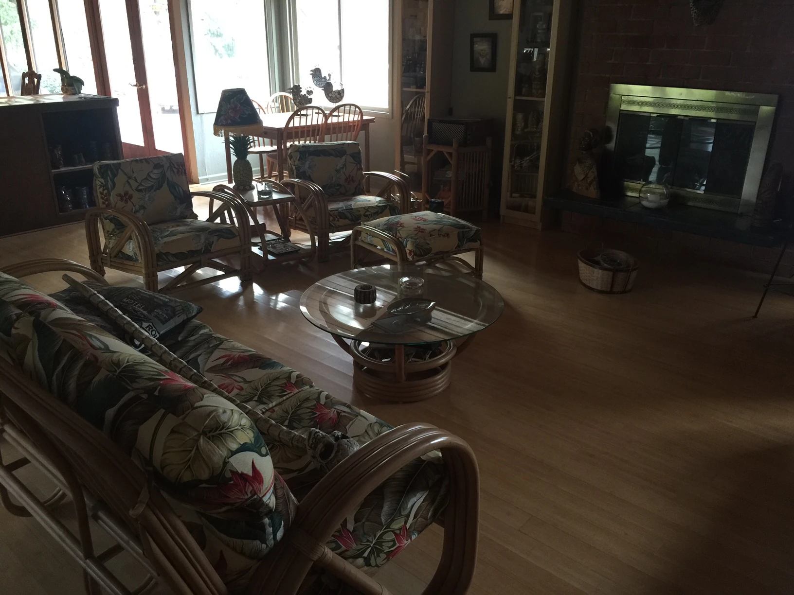 Jimmy Mac has a tiki room in his house in Somis. It is super cool.