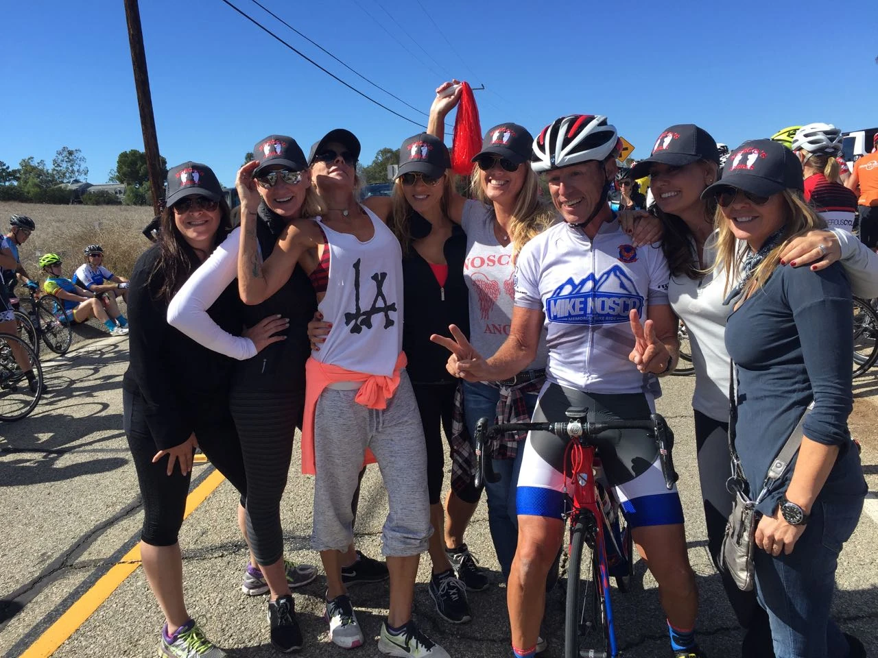 Jack Nosco at the Mulholland sag stop.