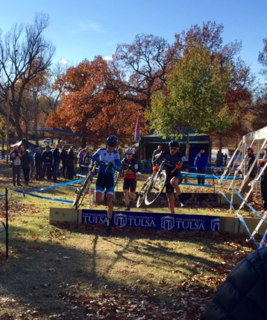 I was riding with my friend Matt Ankeny for a couple laps early, but Matt needed to rest a couple laps after starting super hard. 