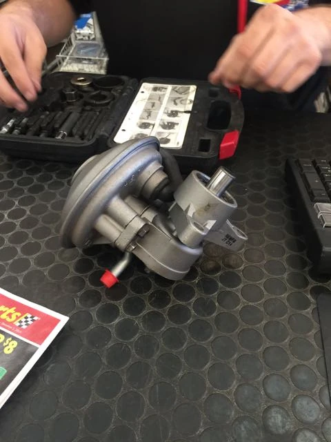 Here&rsquo;s the new part.