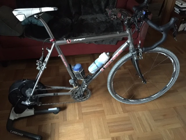 You might notice that I still have my light on my handlebars, just incase a night ride presents itself.