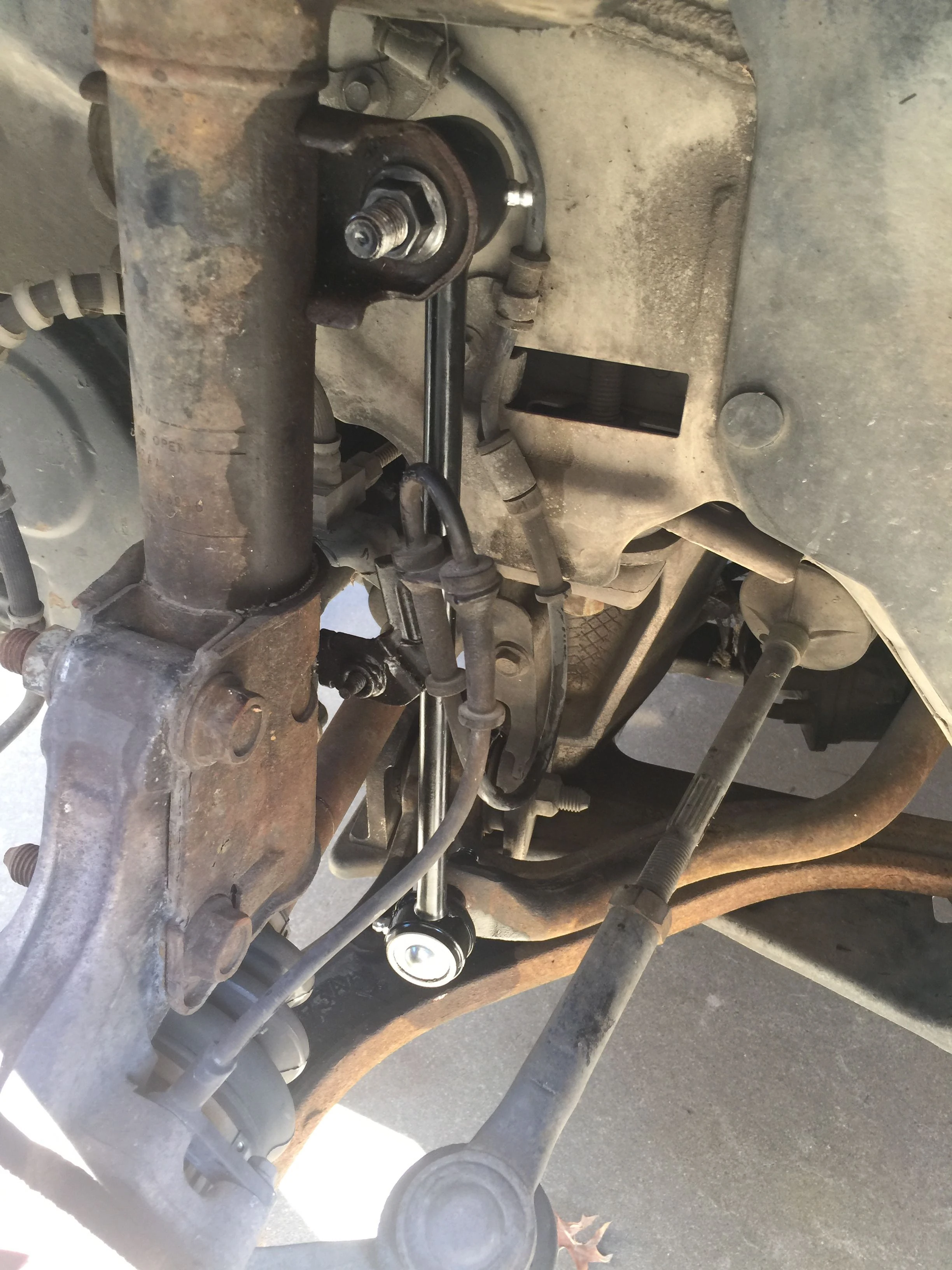 I changed the sway bar links last week. 