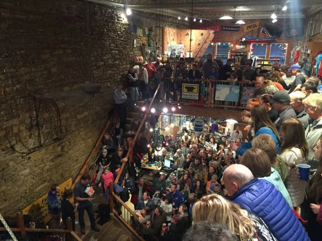 I think there were close to 500 people there last night.