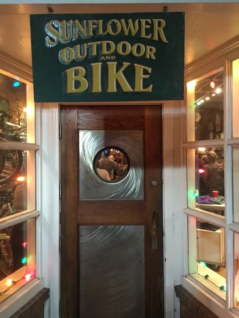 The front entrance of Sunflower.