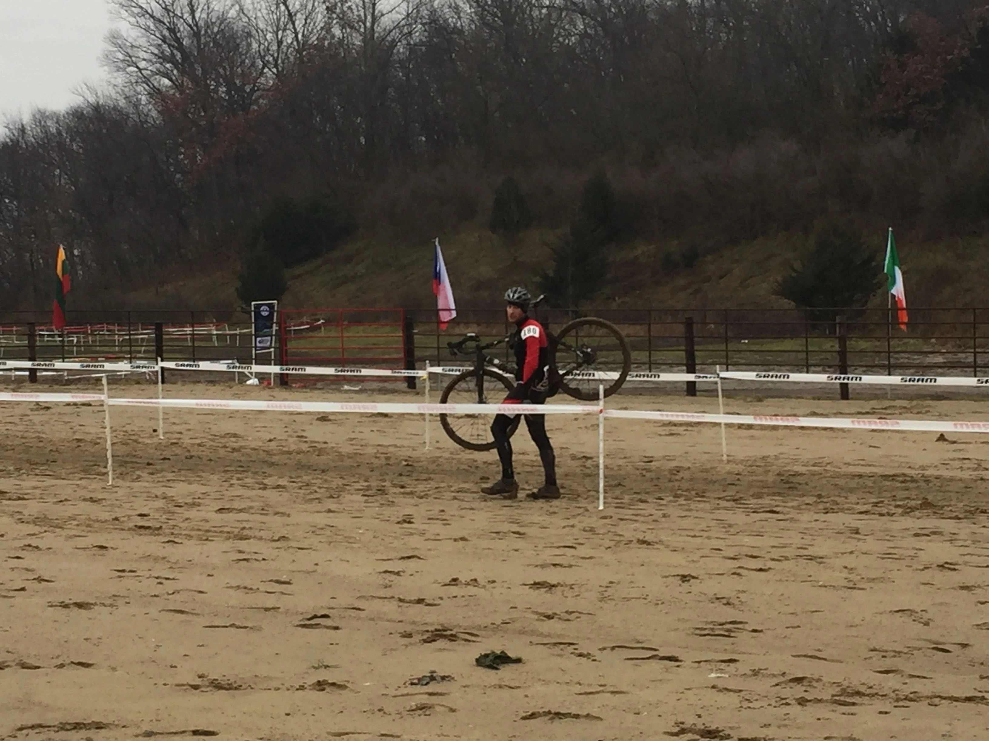 So, so many rear derailleur walkers.