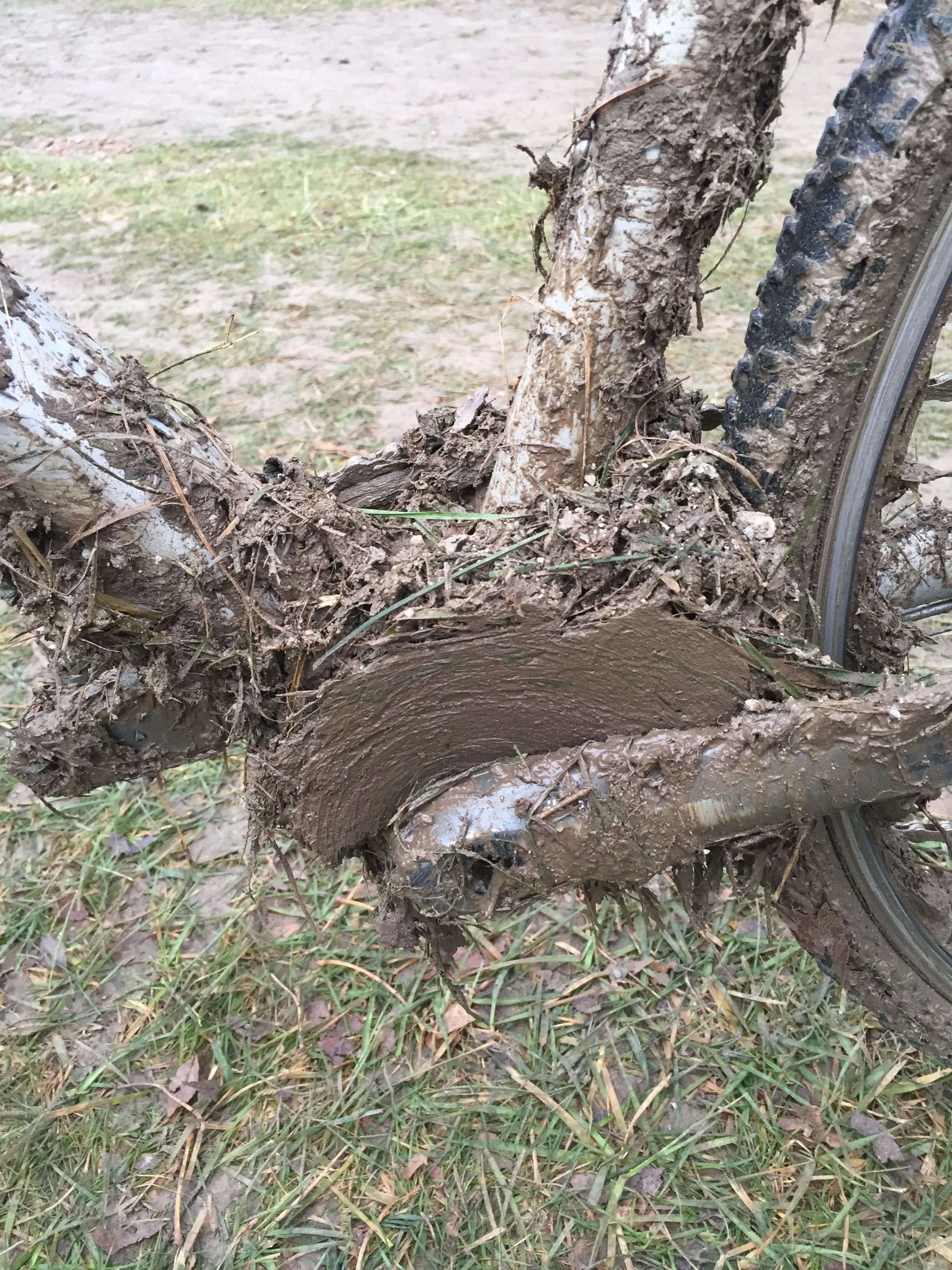 This was after just one lap in the final race. Crazy.