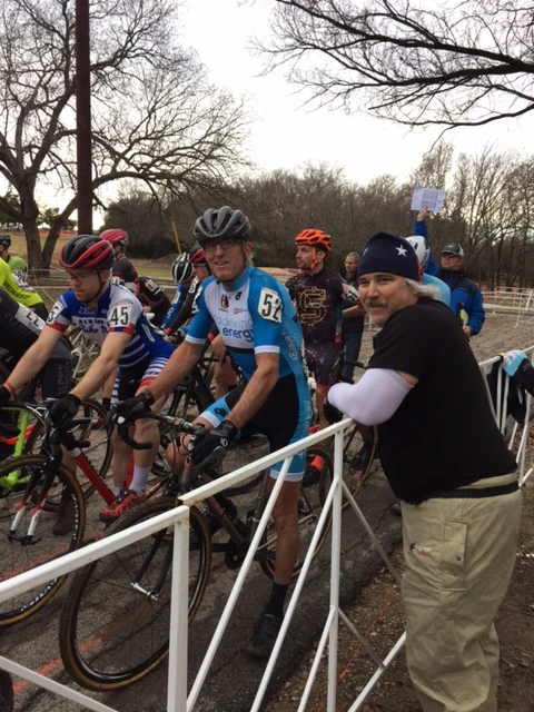 This is the start on Sunday, with an old friend, Sam Montag.