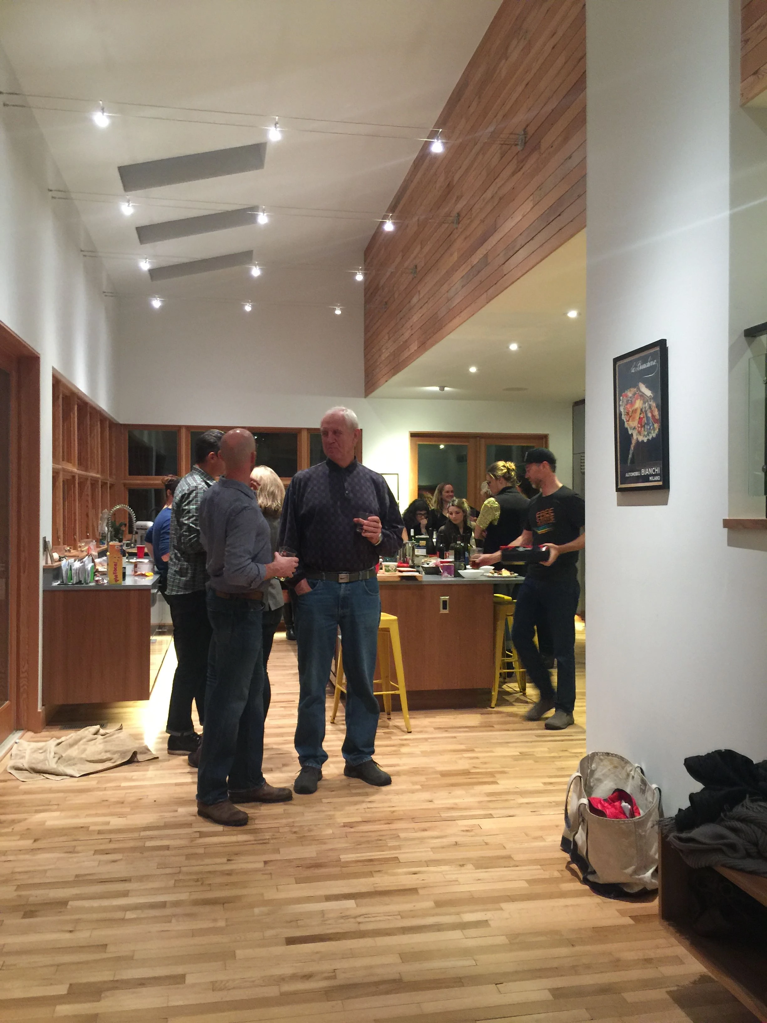 Matt&rsquo;s house is crazy nice. He rebuilt an old &ldquo;farm house&rdquo; into a super modern creation. 