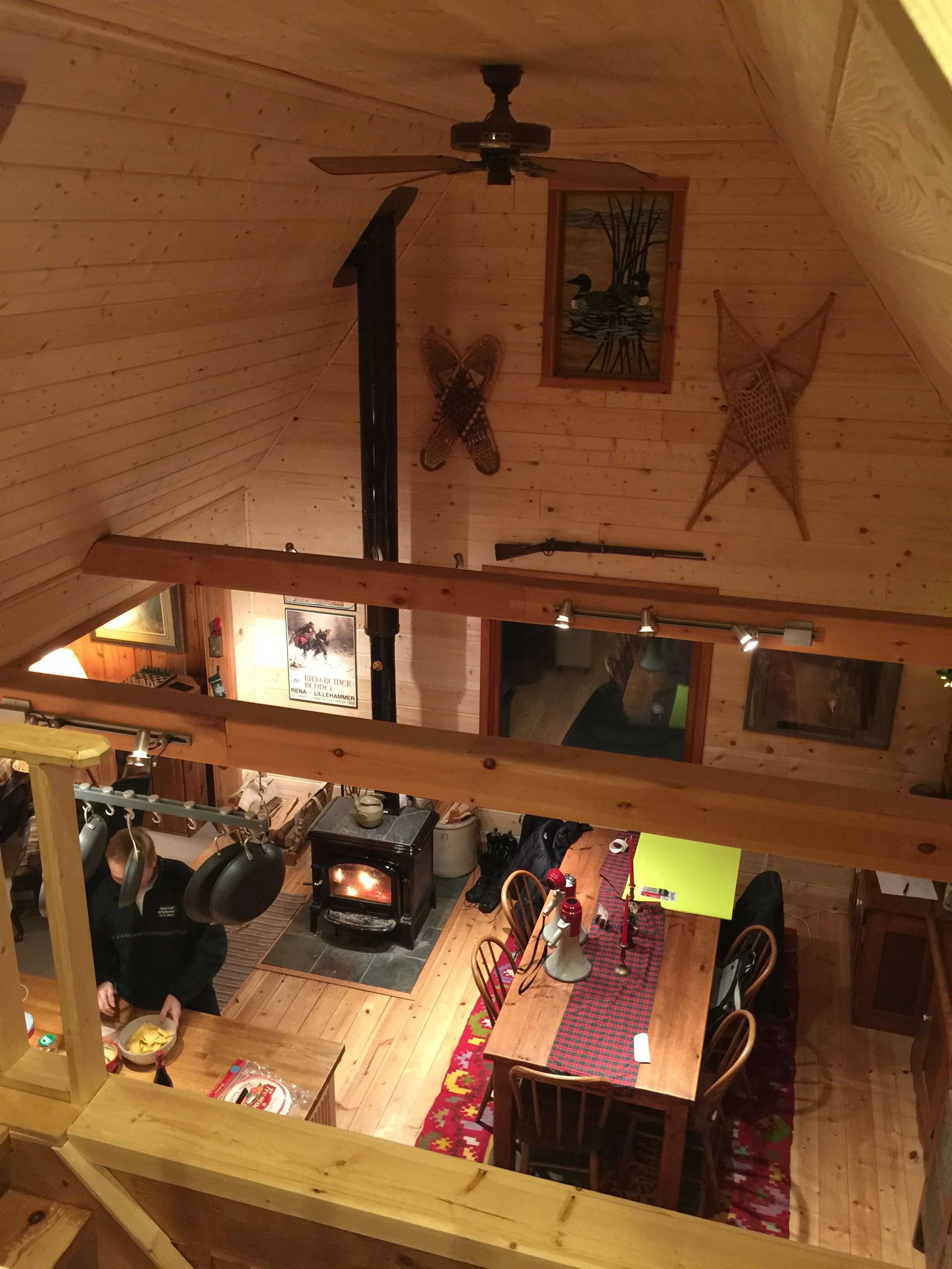 Dennis put in new v-groove when he blew in the foam. It looks super nice.