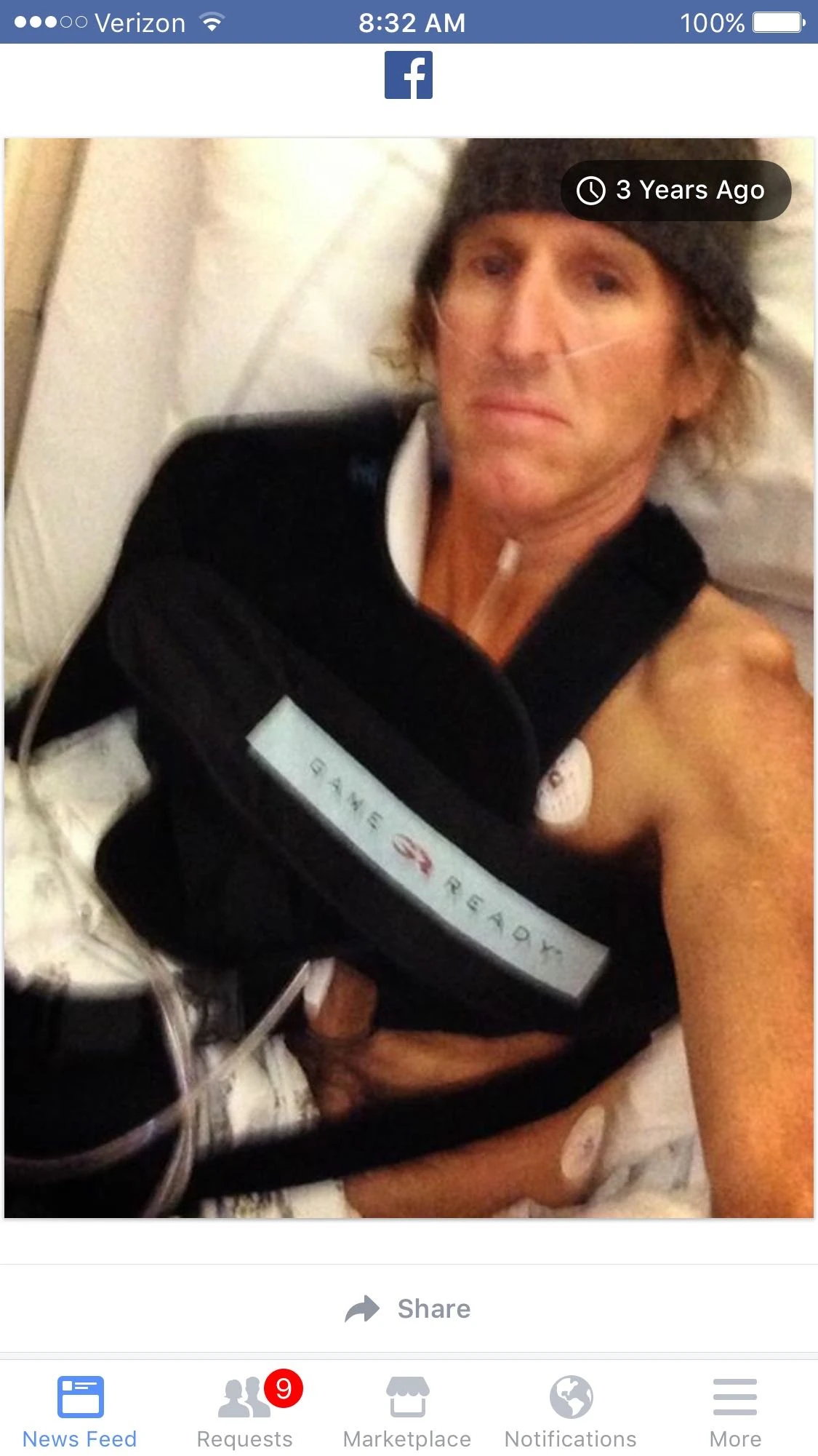 Facebook memory from 3 years ago.