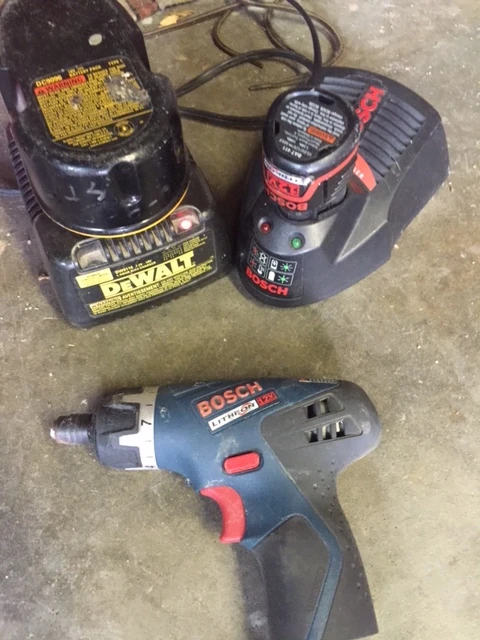 This little Bosch driver is one of my favorites now. It fits in a pocket of a tool pouch and is pretty powerful considering its size.