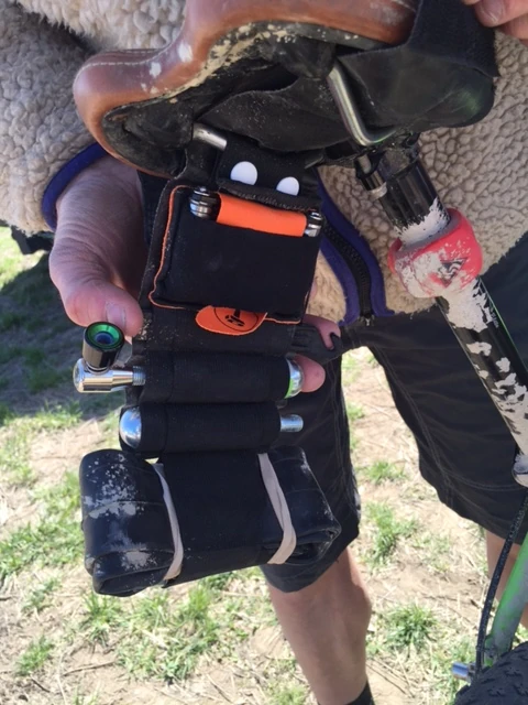 This is a cool bag I got for being on the podium. It is made by Outvi I&rsquo;ll post on it again after I try it.