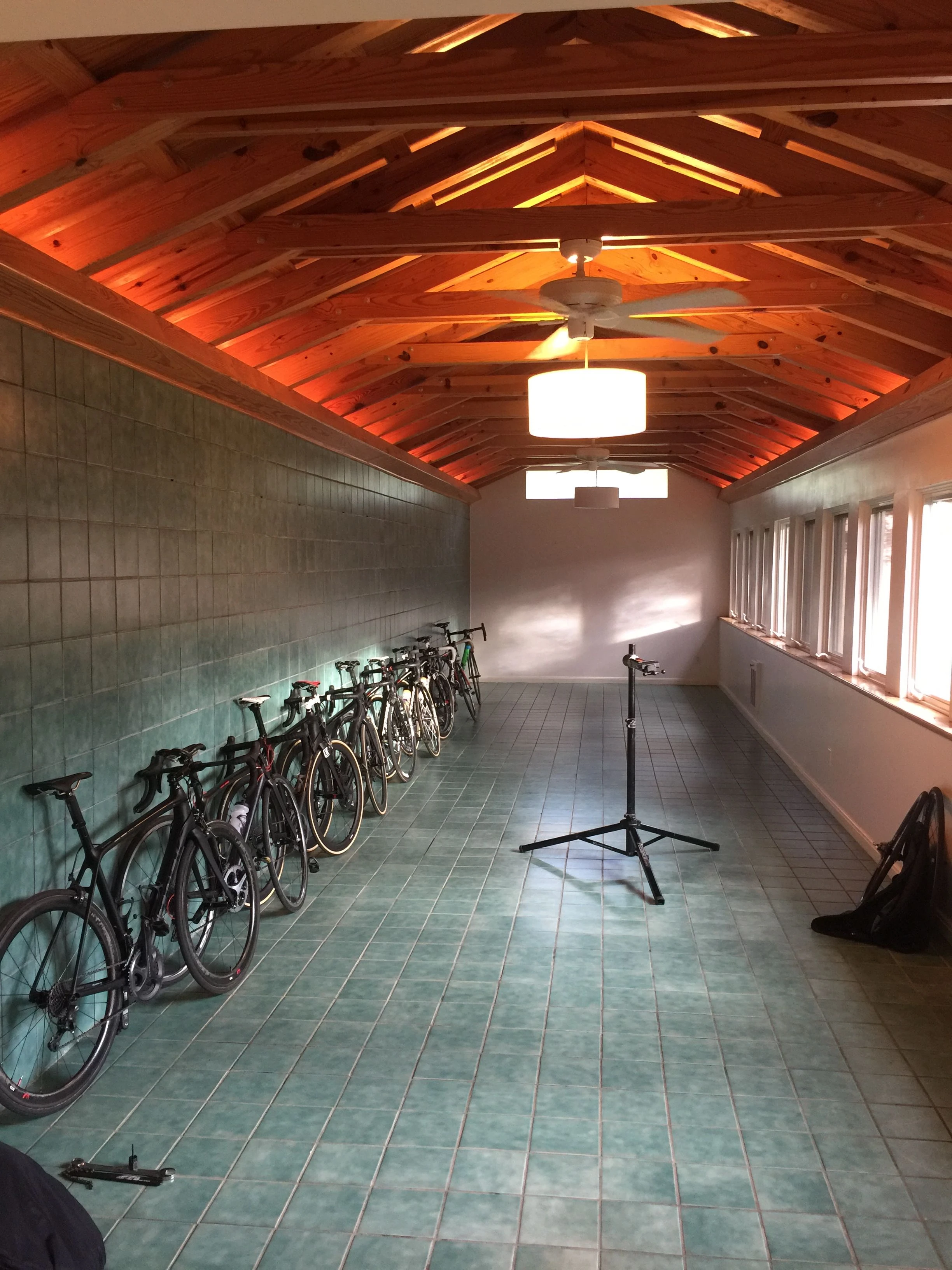 The house the Olathe Subaru guys are renting is cool. Eclectic cool, but still cool. It must of been built in the 60&rsquo;s and has all these weird rooms and spaces.